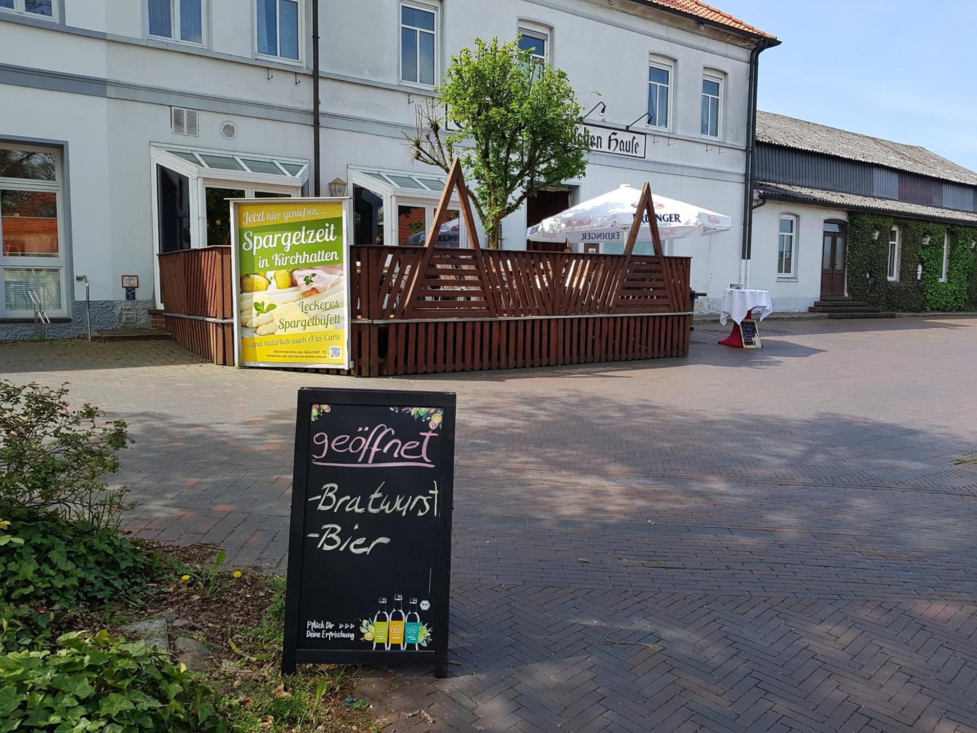 Hotel & Restaurant Zum Deutschen Hause Kirchhatten Exterior photo